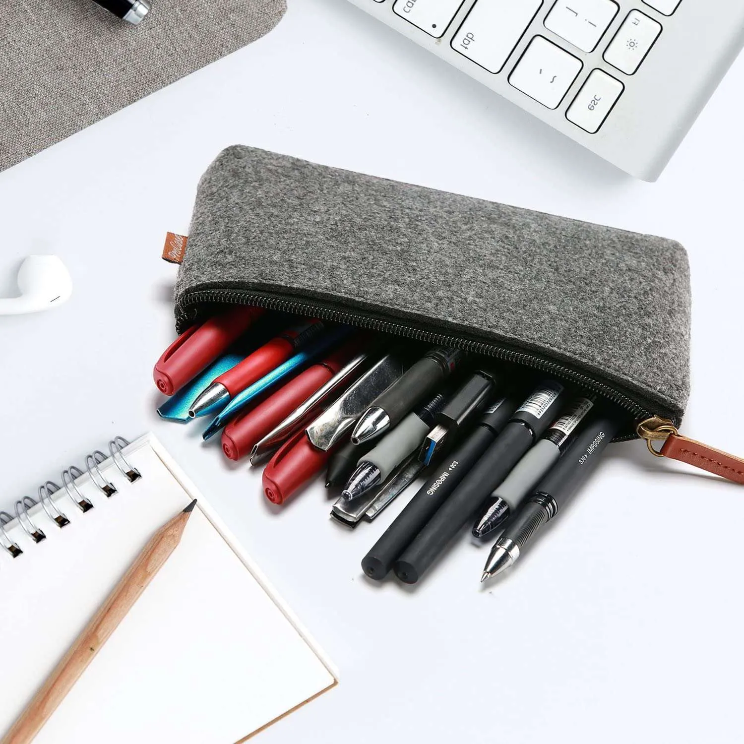 (2 Pack) Felt Pencil Bag | ProCase