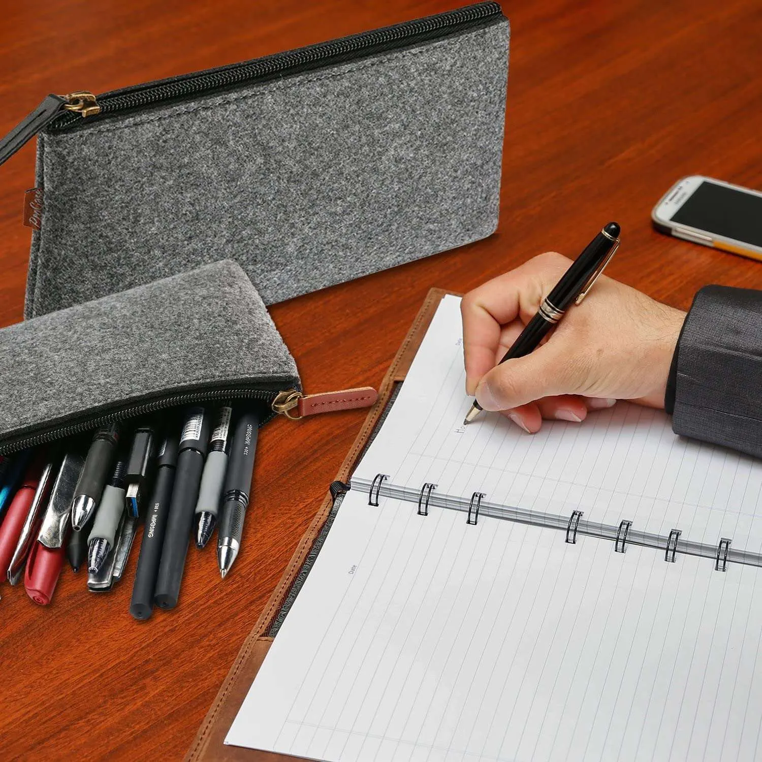 (2 Pack) Felt Pencil Bag | ProCase
