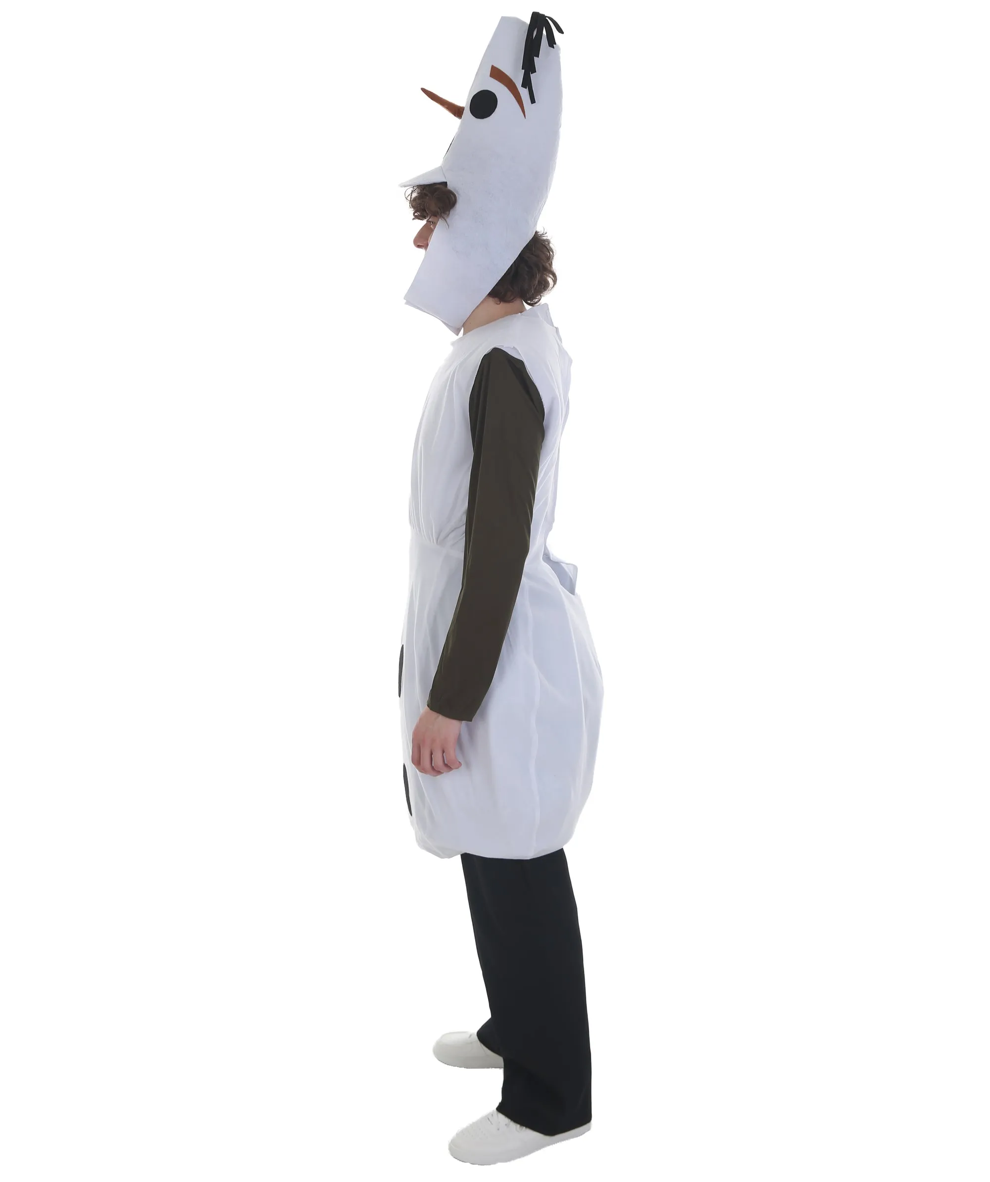 Adult Men's Snowman Holiday 3 Pc Costume | Multi Color Halloween Costumes