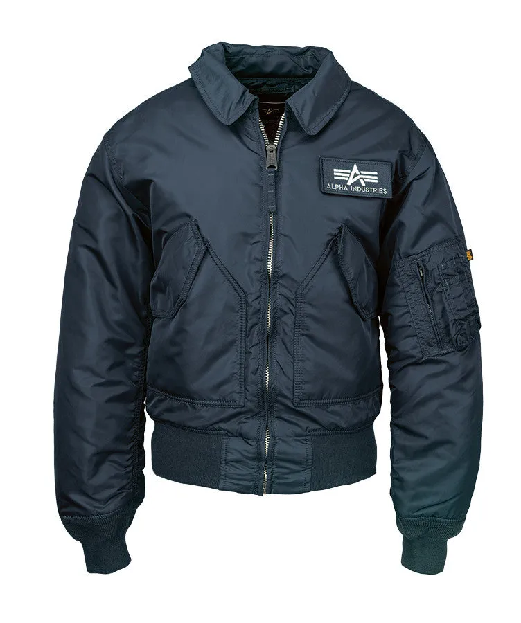 Alpha Industries CWU 45/P Flight Jacket Black
