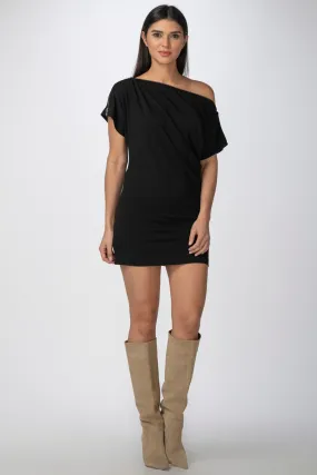 Anguilla Tunic, Black