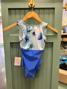 Anina Dancewear | Sophia Leotard | Blue Floral   Sedona Blue