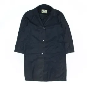 AQUASCUTUM Overcoat Coat Black Womens XL