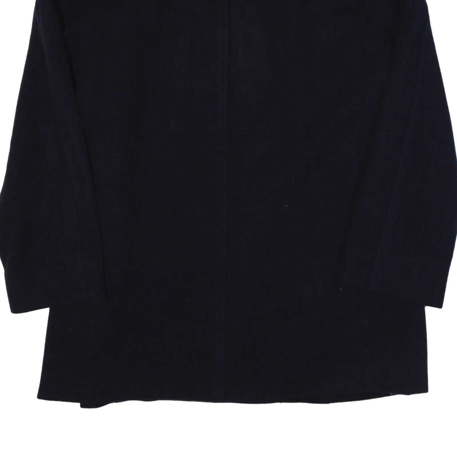 AQUASCUTUM Overcoat Coat Purple Wool 90s Womens L