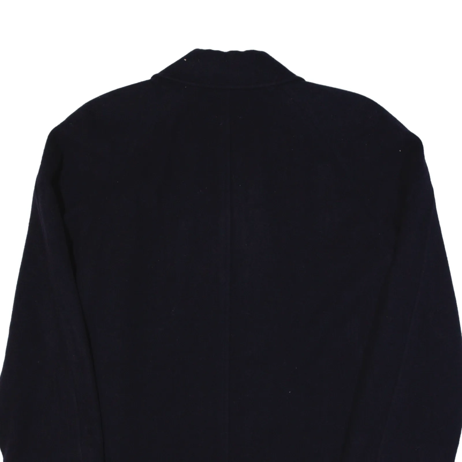 AQUASCUTUM Overcoat Coat Purple Wool 90s Womens L