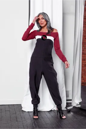 Arizona Cardinals Color Block Jumpsuit