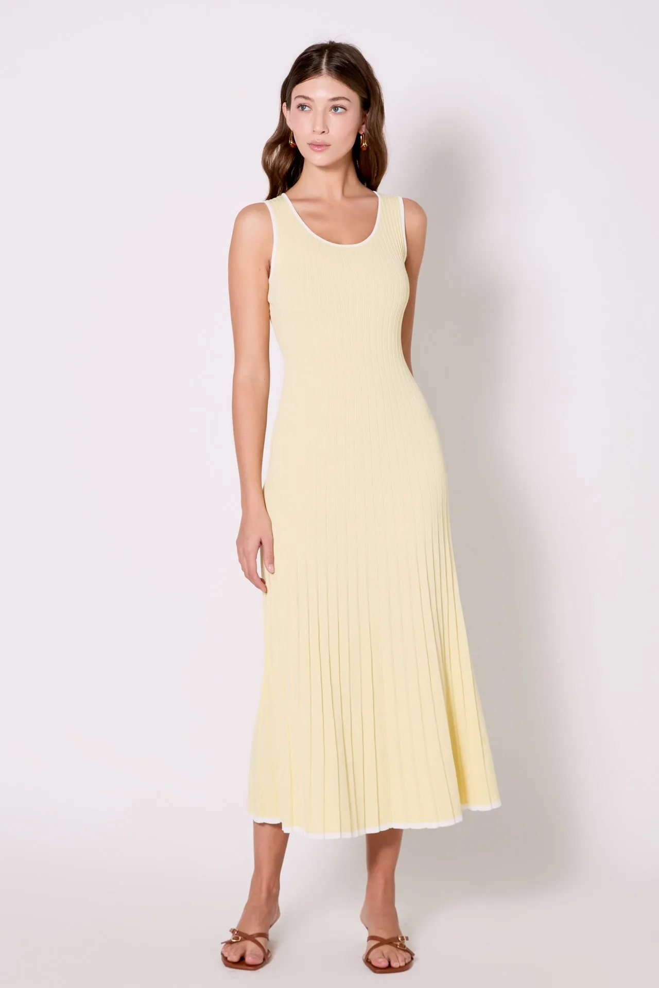 Bailee Ribbed Knit Sleeveless Maxi Dress