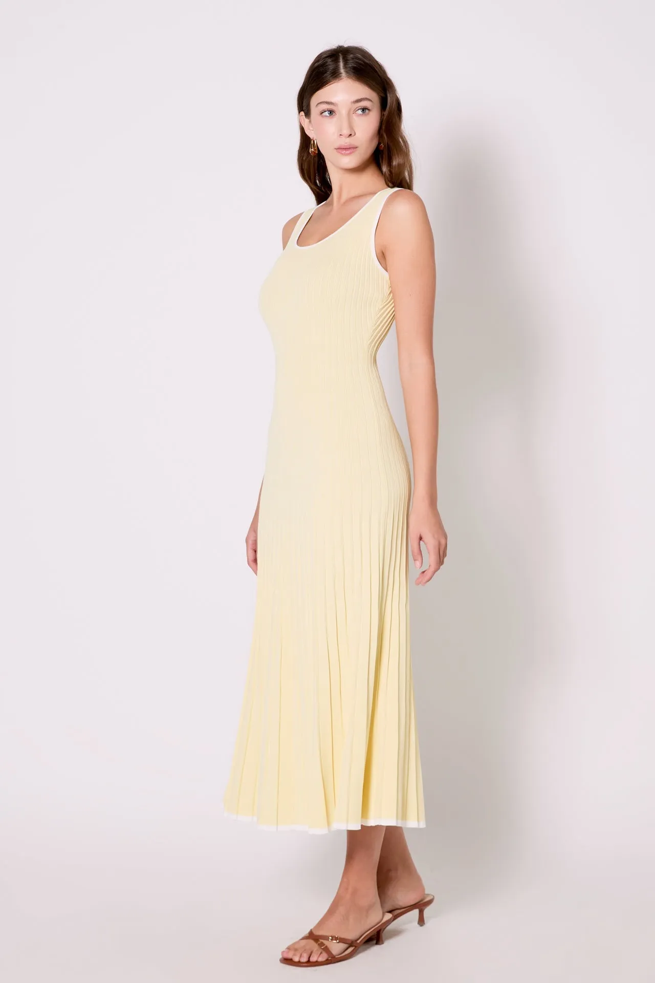 Bailee Ribbed Knit Sleeveless Maxi Dress