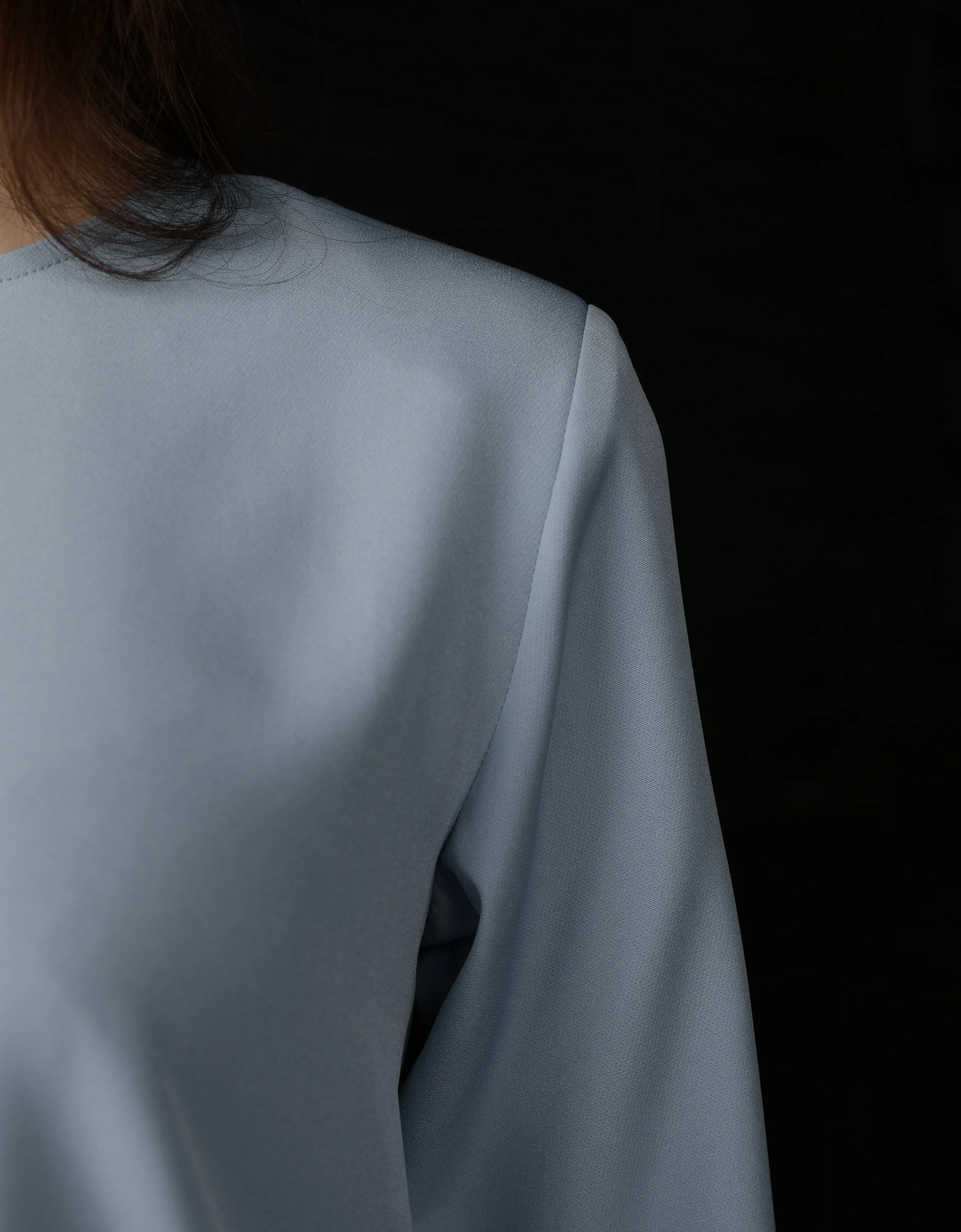 BAJU KURUNG KEDAH ABELIA (DUSTY BLUE)