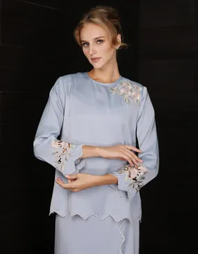 BAJU KURUNG KEDAH AIVEE (ARCTIC ICE)
