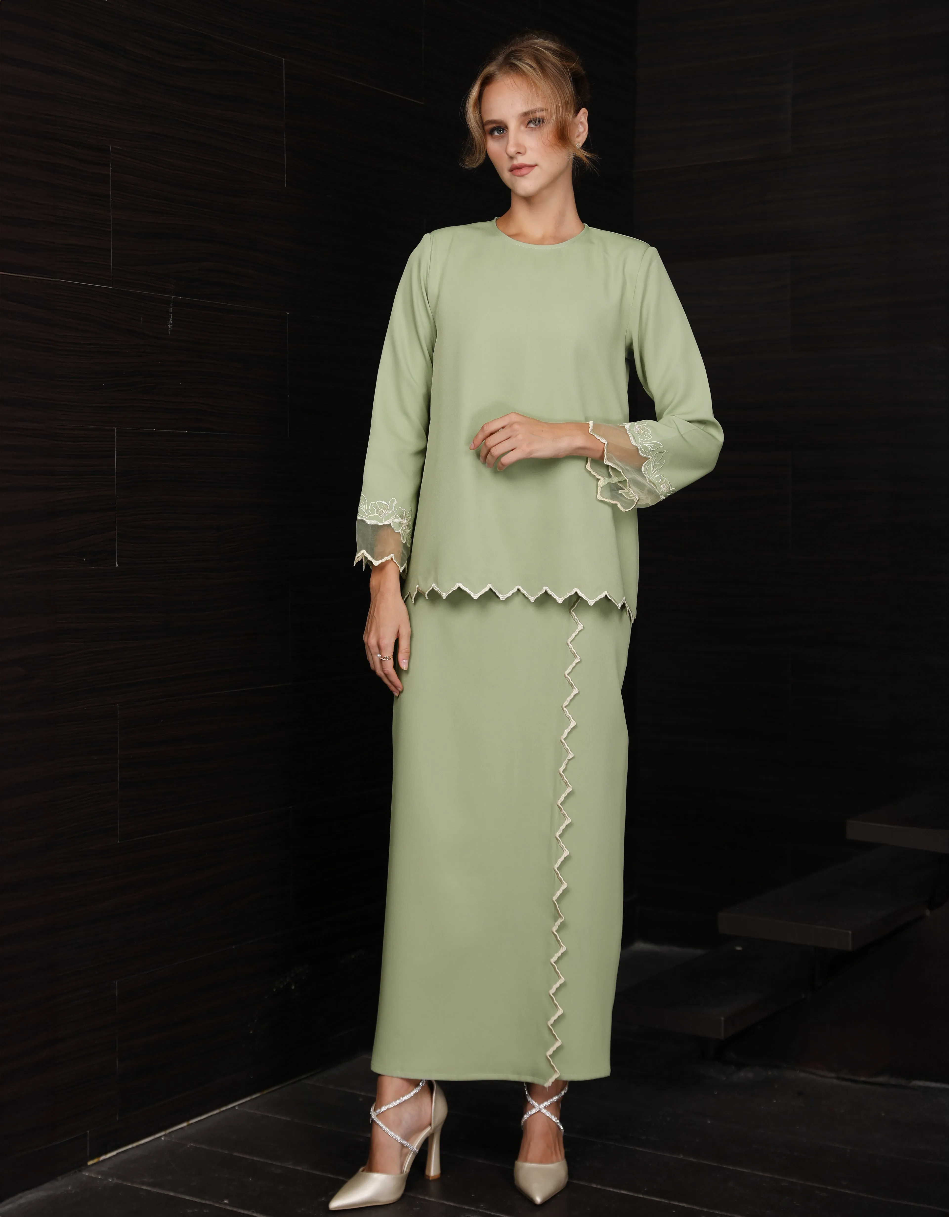 BAJU KURUNG KEDAH LAURA (TENDRIL)