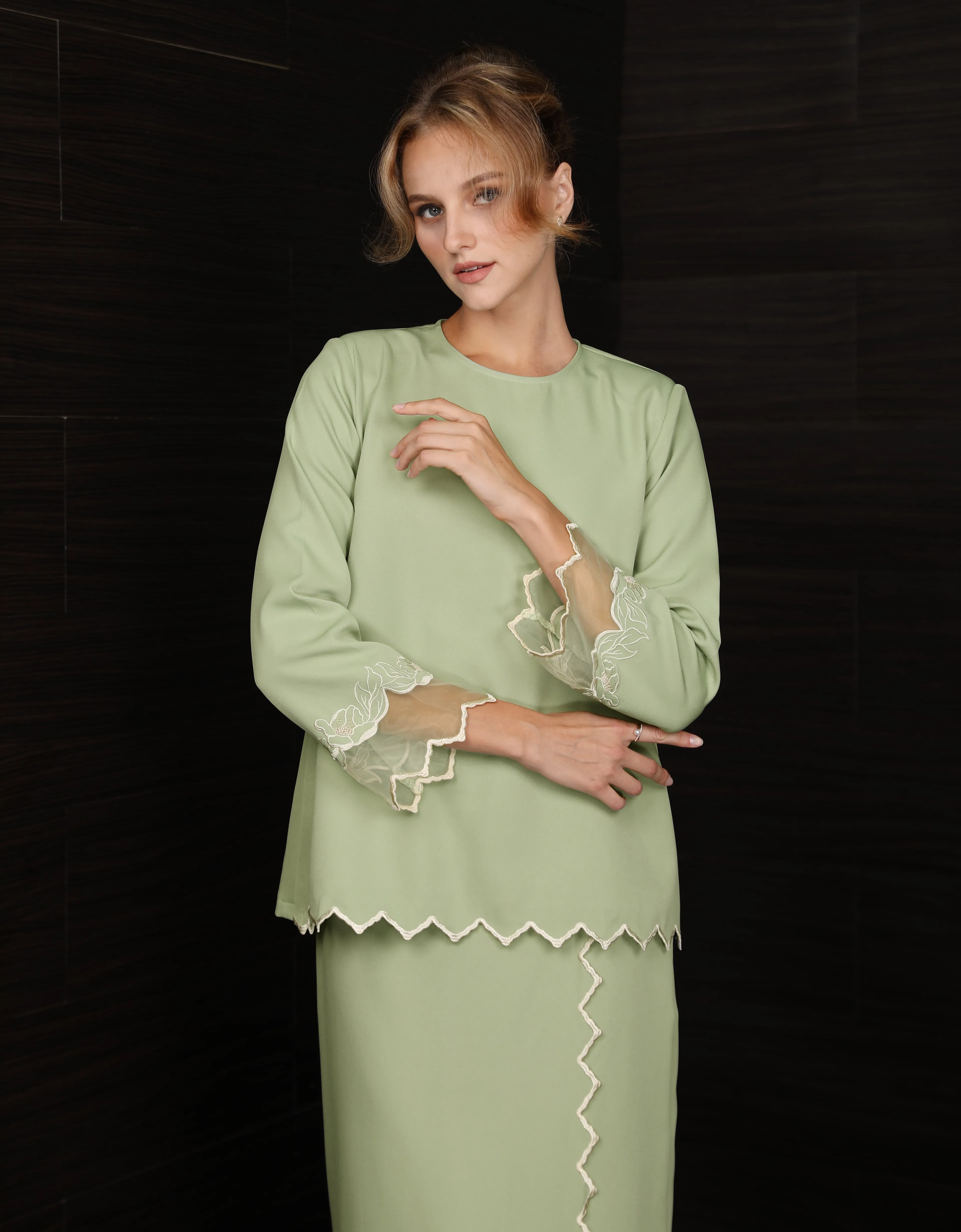 BAJU KURUNG KEDAH LAURA (TENDRIL)