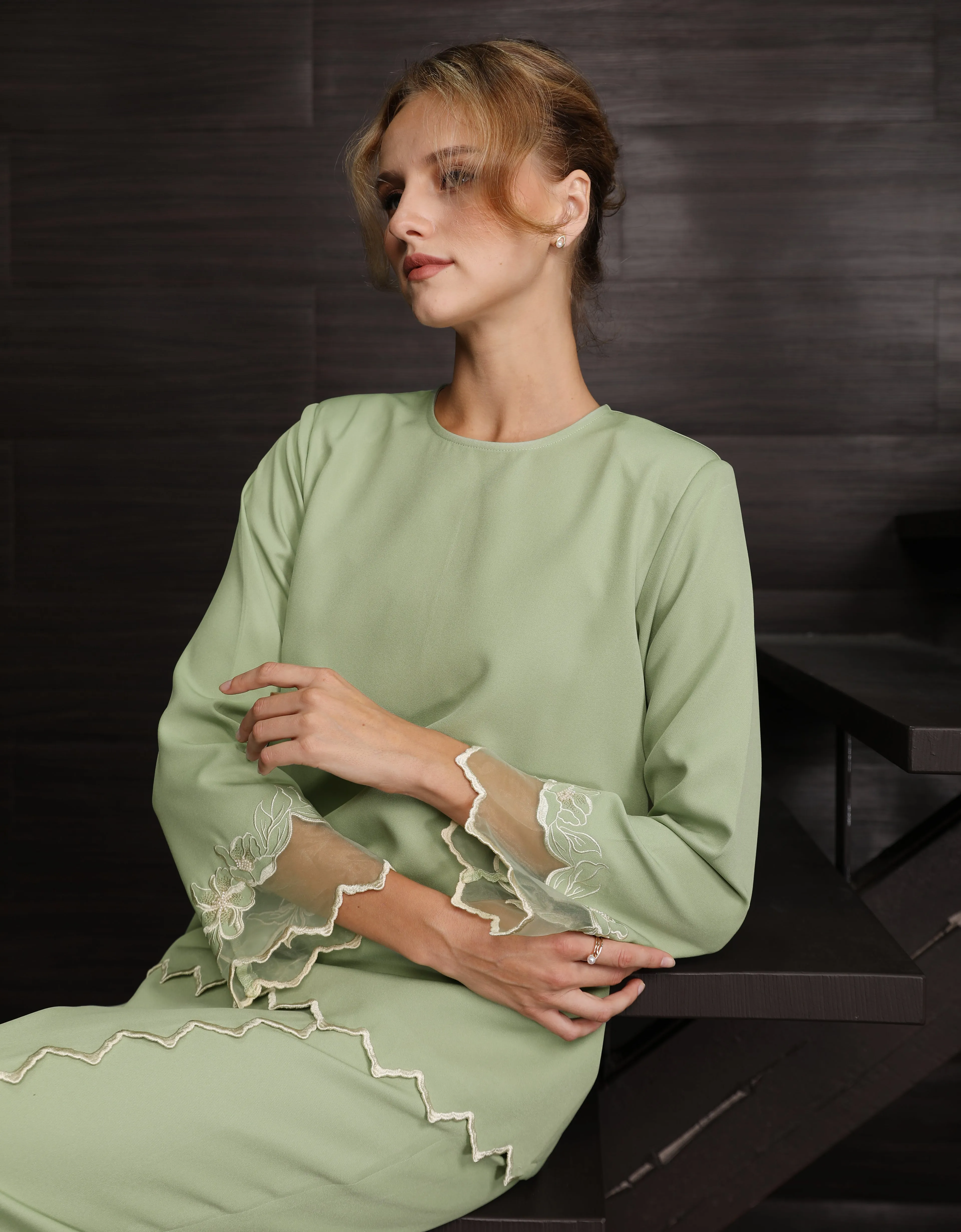 BAJU KURUNG KEDAH LAURA (TENDRIL)