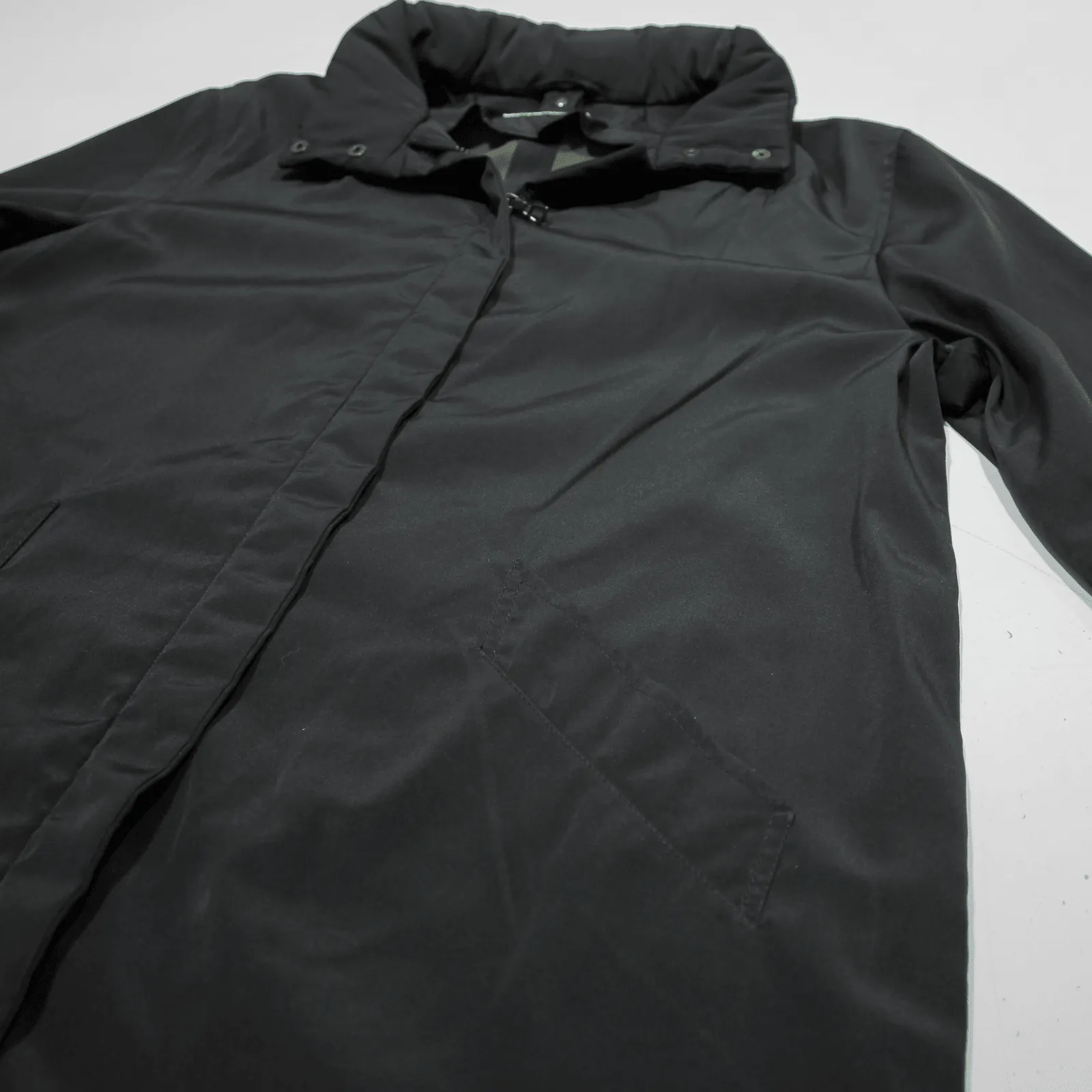 BALLY Womens Overcoat Jacket Black M