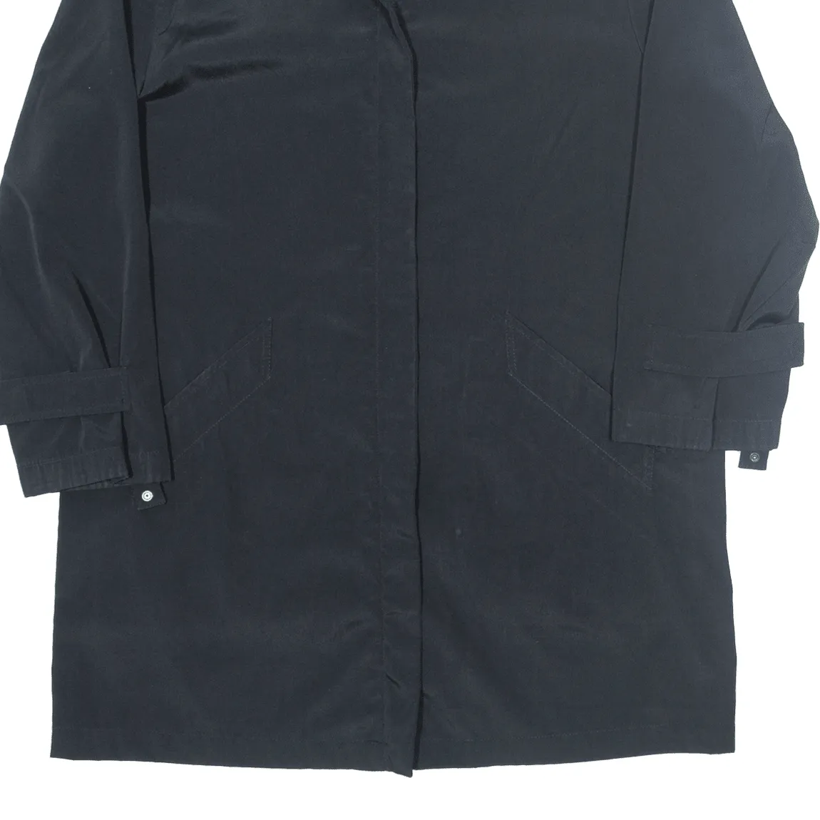 BALLY Womens Overcoat Jacket Black M