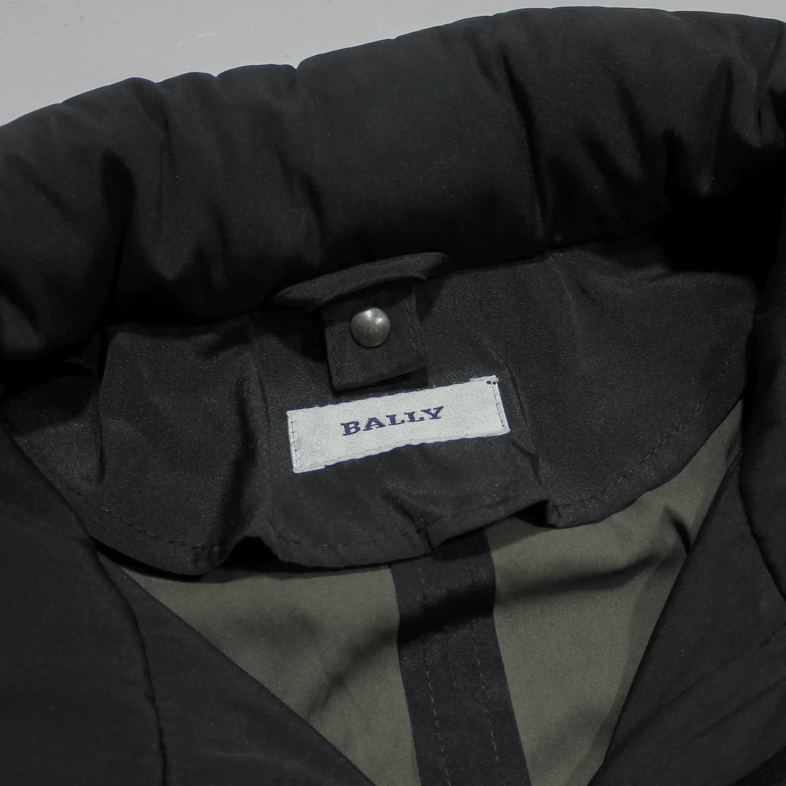 BALLY Womens Overcoat Jacket Black M