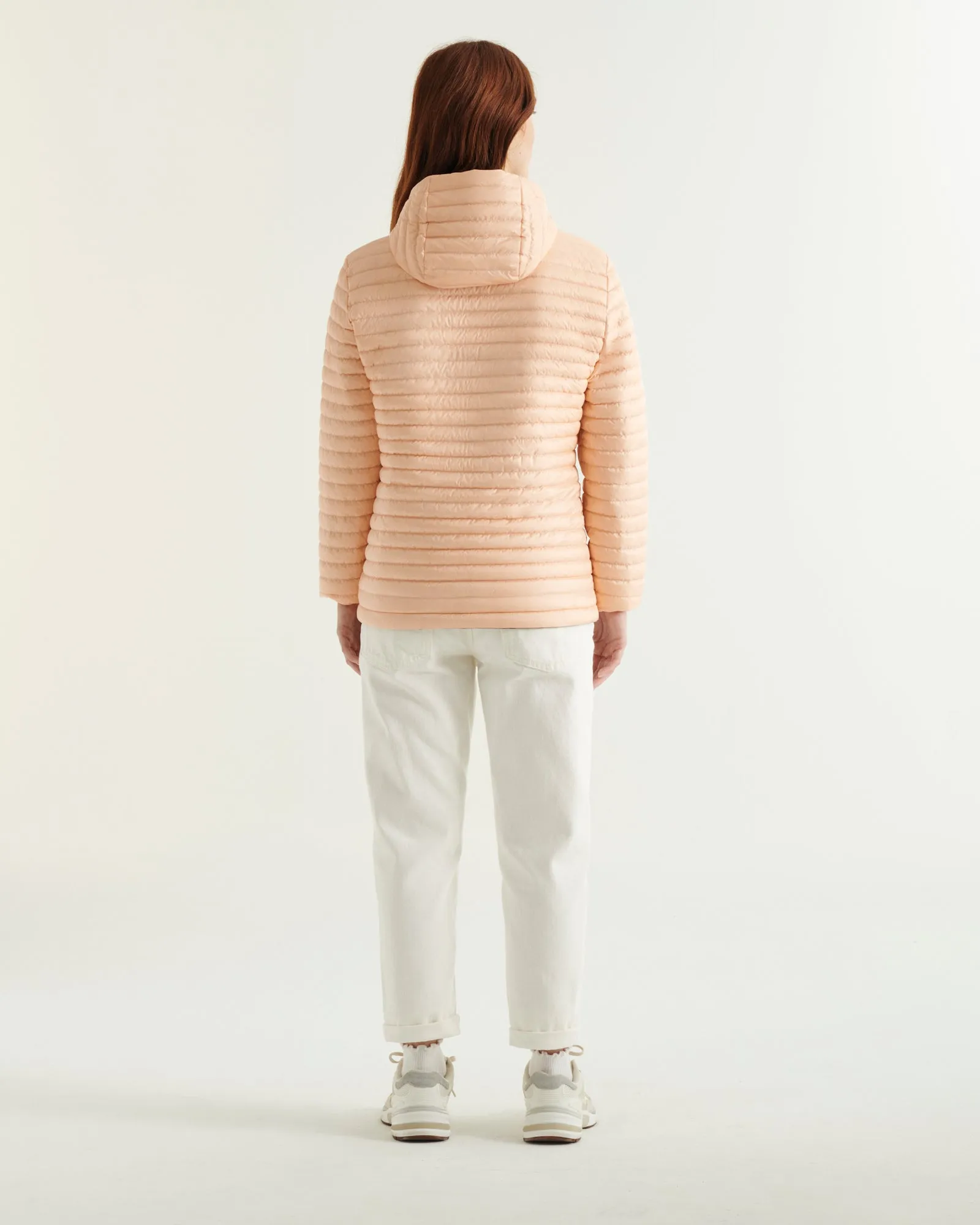 Bangkok 2.0 Ultralight reversible hooded winter jacket Army/Blush