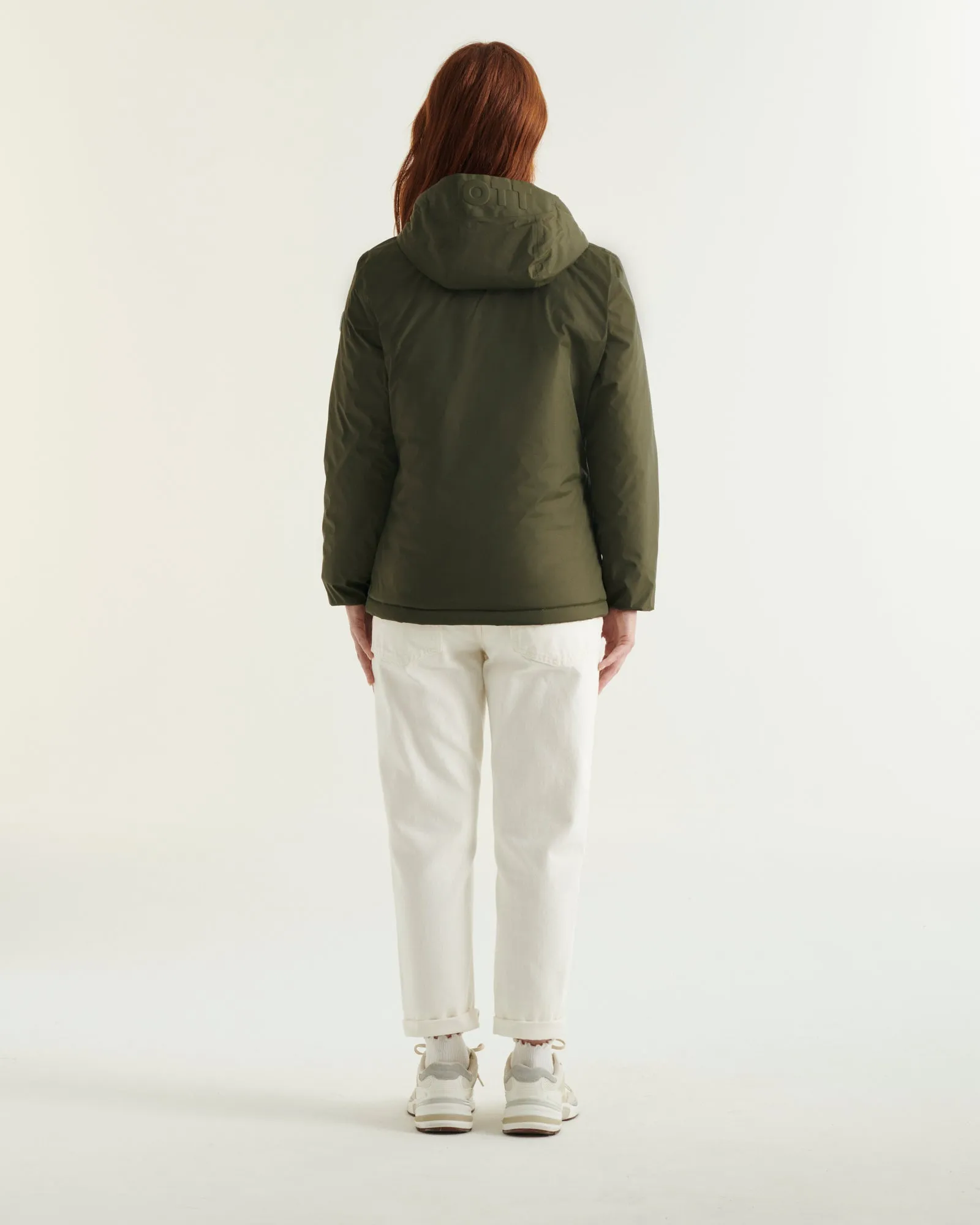 Bangkok 2.0 Ultralight reversible hooded winter jacket Army/Blush