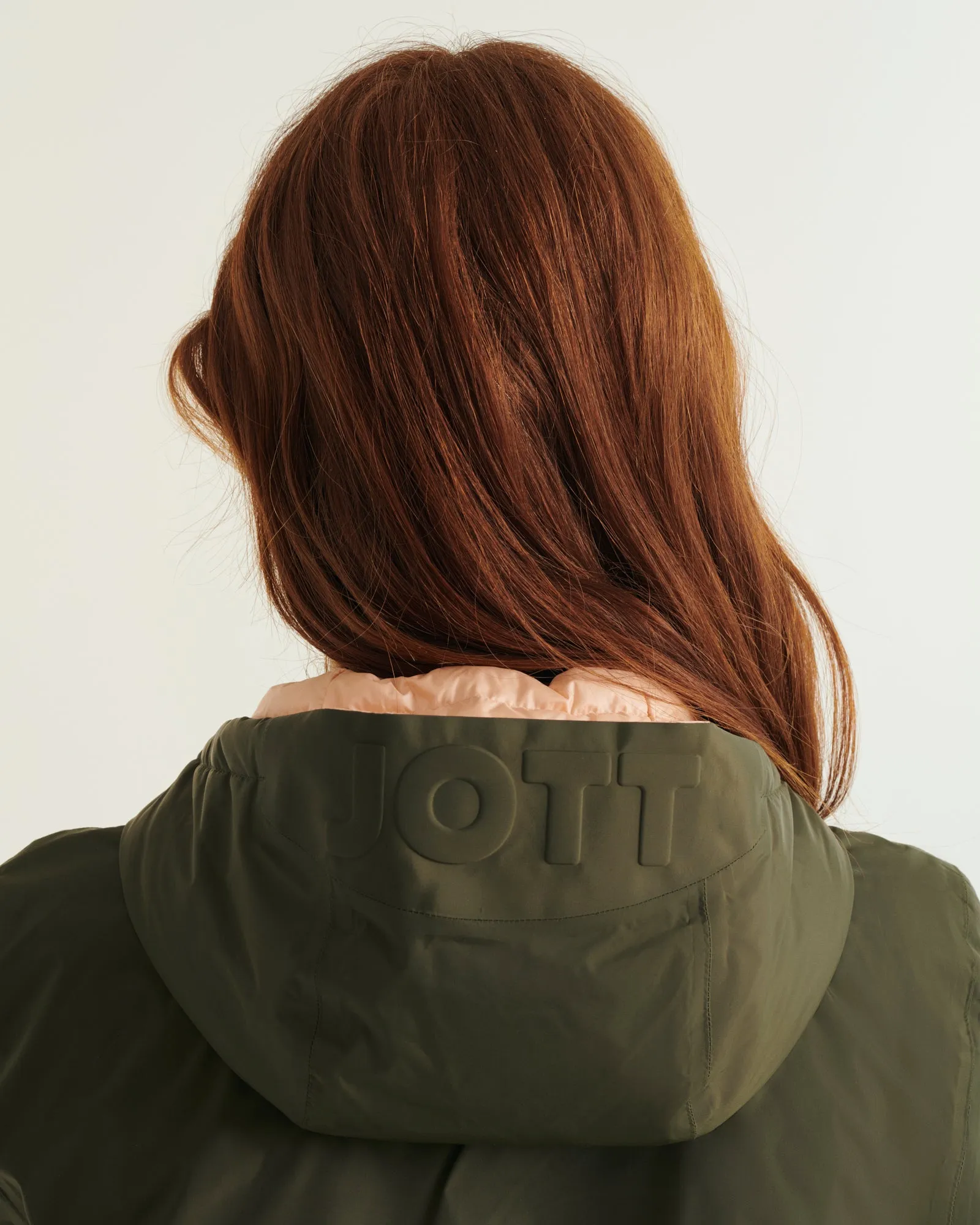 Bangkok 2.0 Ultralight reversible hooded winter jacket Army/Blush