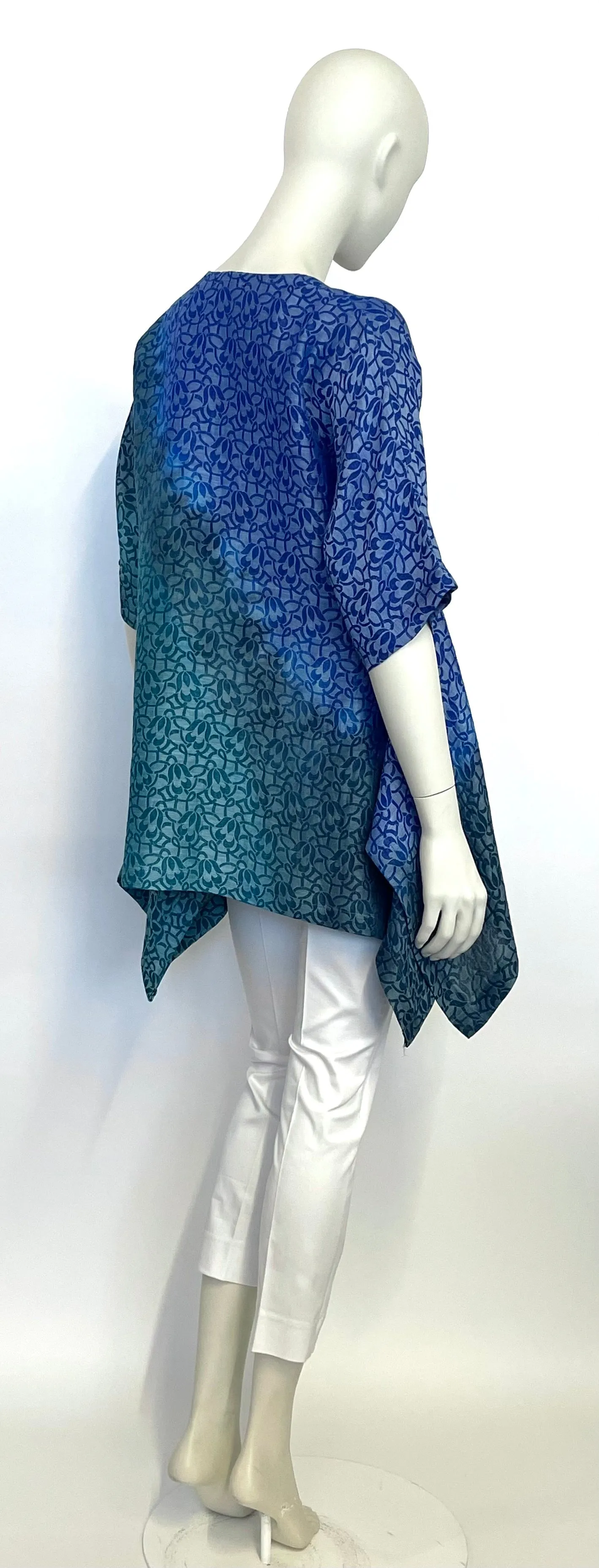 Beach Brocade Swallowtail Tunic