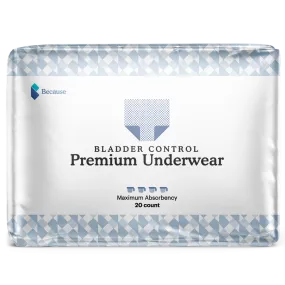 Because Premium Underwear for Men (Maximum)