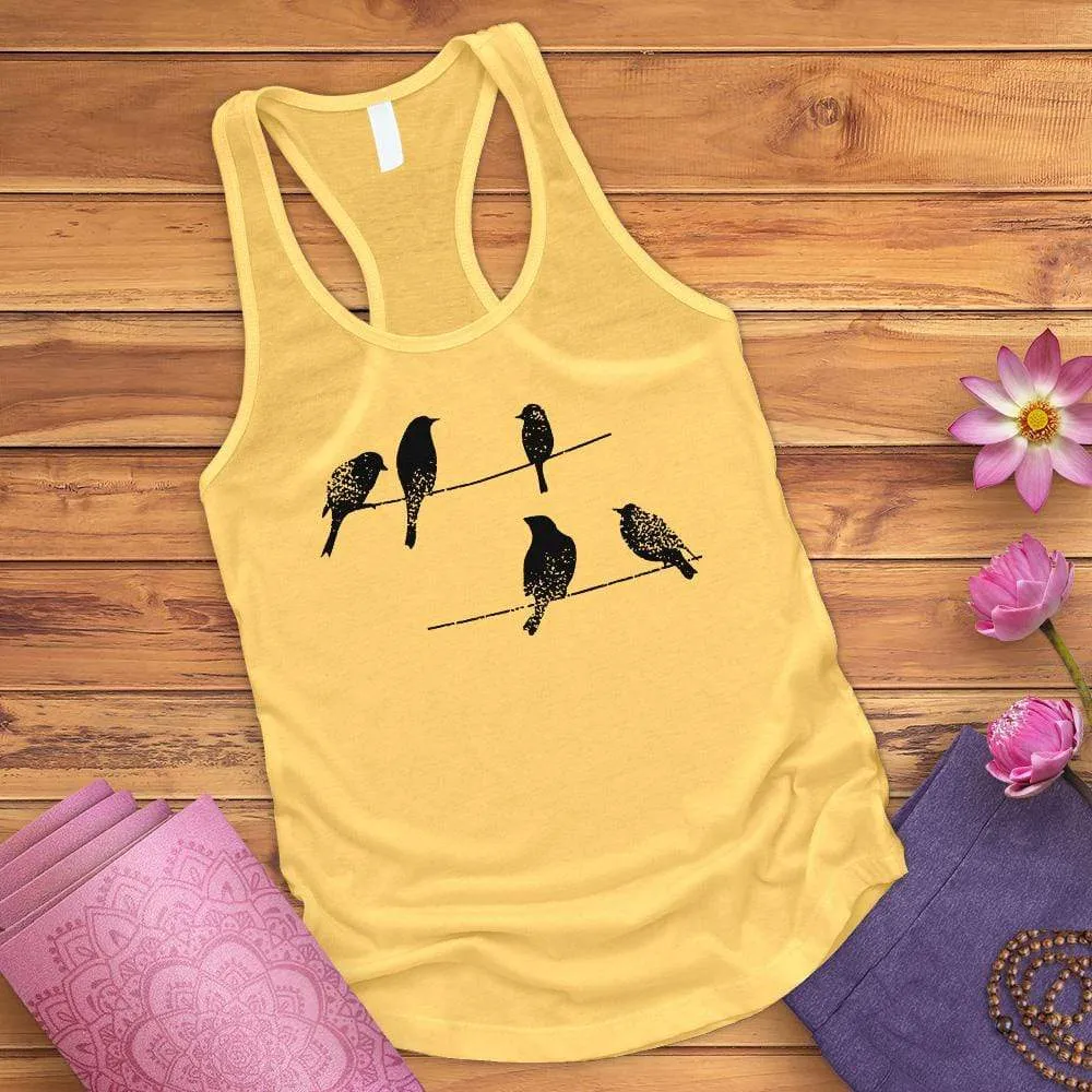 Birds On A Wire Tank Top