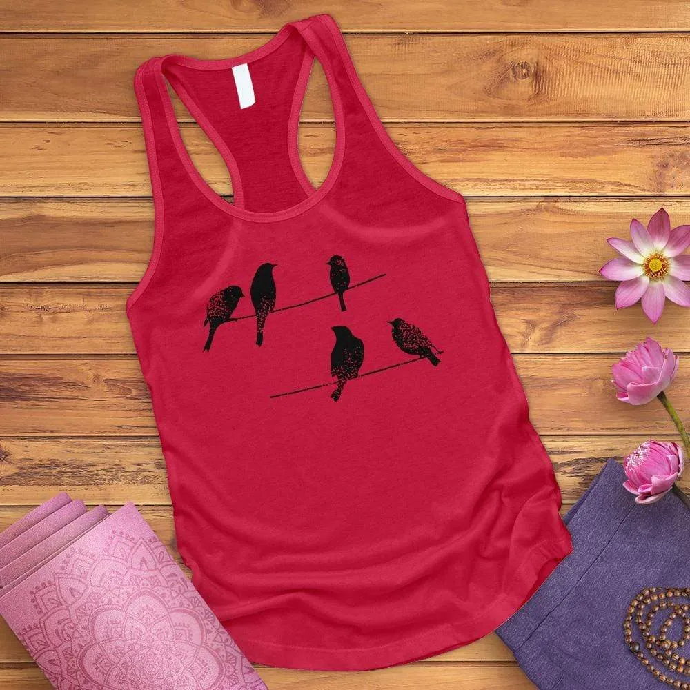 Birds On A Wire Tank Top