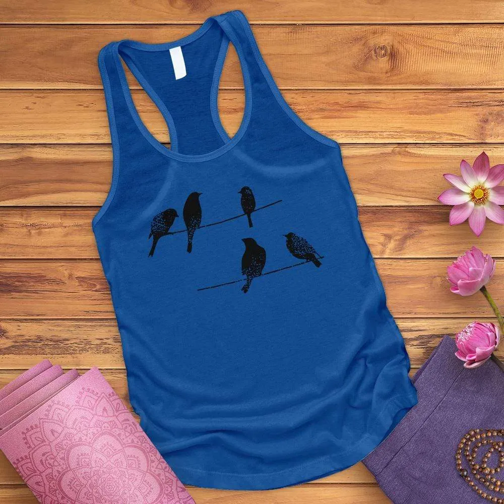 Birds On A Wire Tank Top