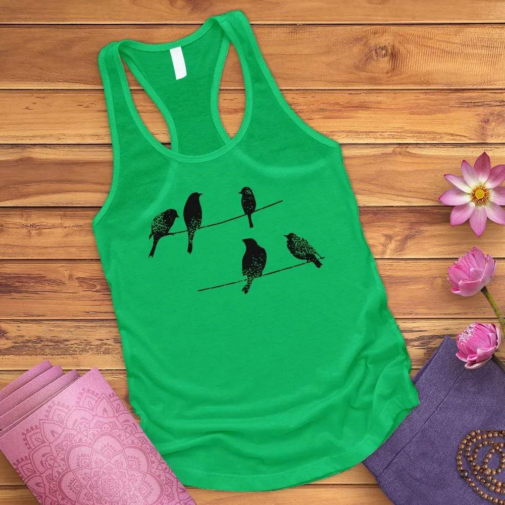 Birds On A Wire Tank Top