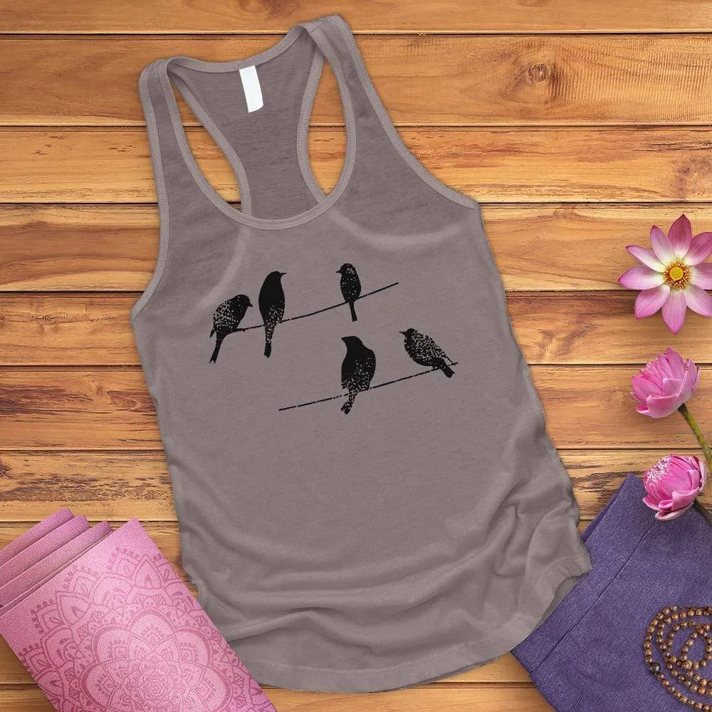 Birds On A Wire Tank Top