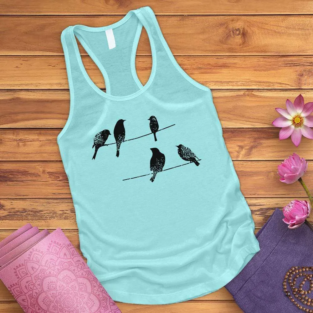 Birds On A Wire Tank Top