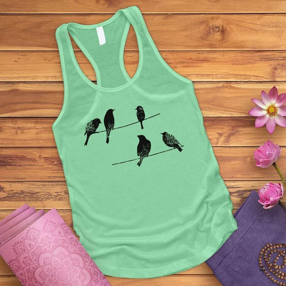 Birds On A Wire Tank Top