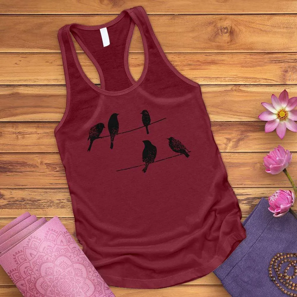Birds On A Wire Tank Top