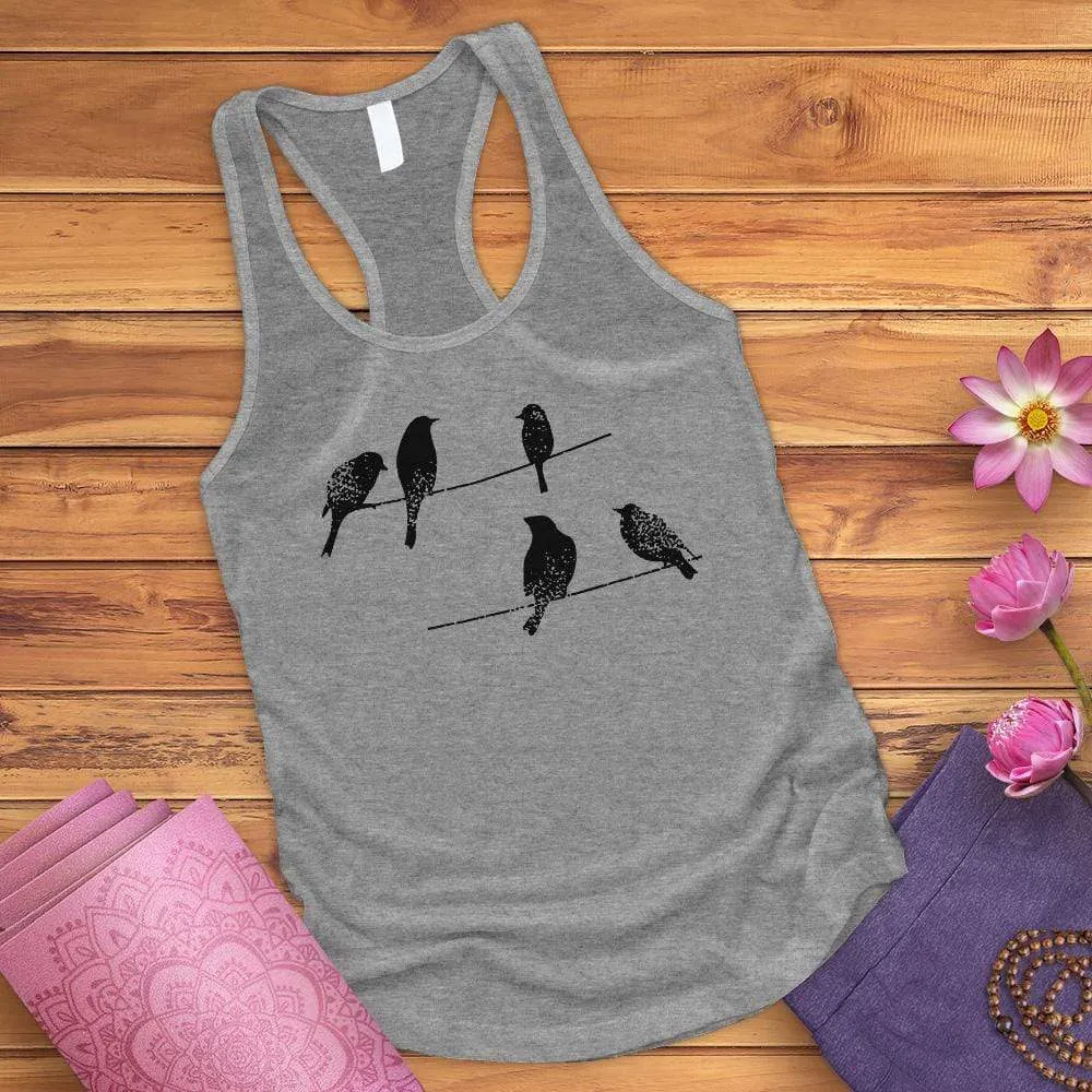 Birds On A Wire Tank Top