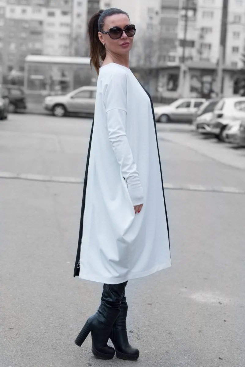 Black & White Cotton Tunic TAMARA