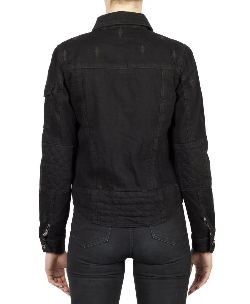 Black Arrow Ladies Nowhere Bound Denim Jacket