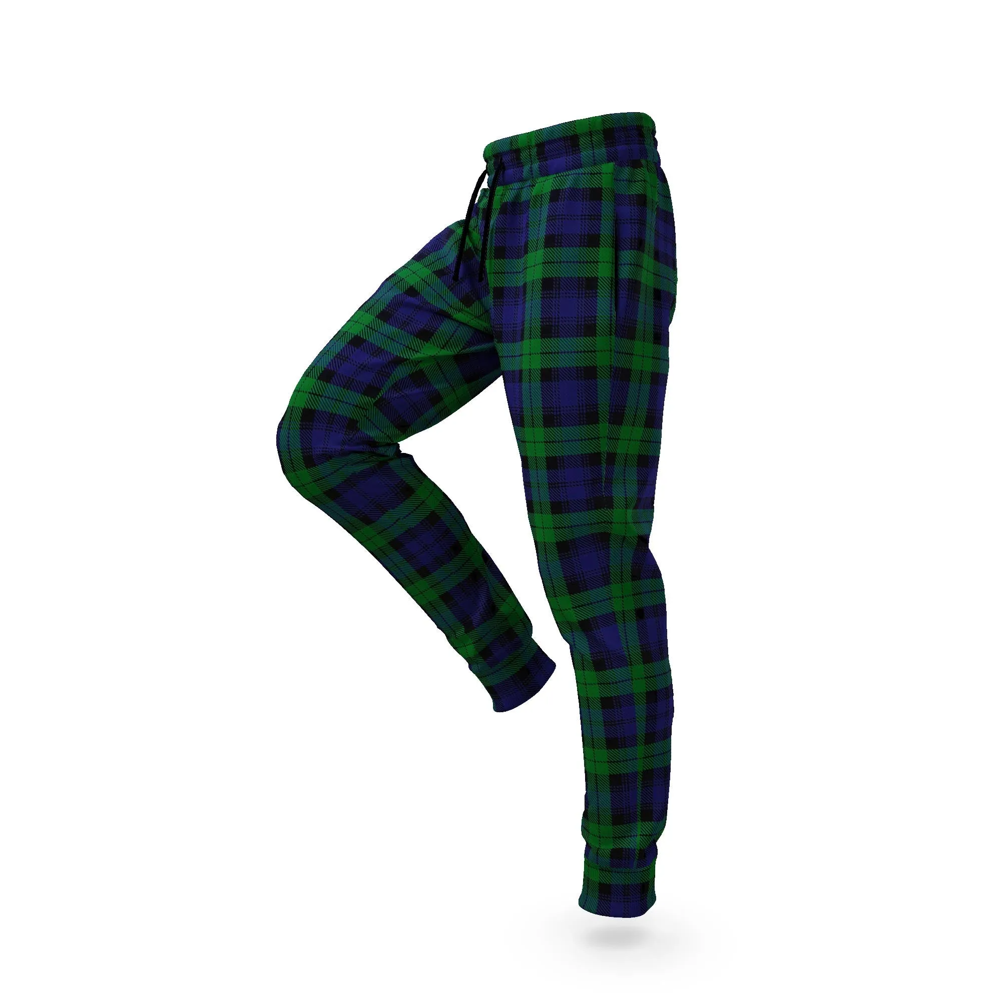 Black Watch Tartan Joggers Pants