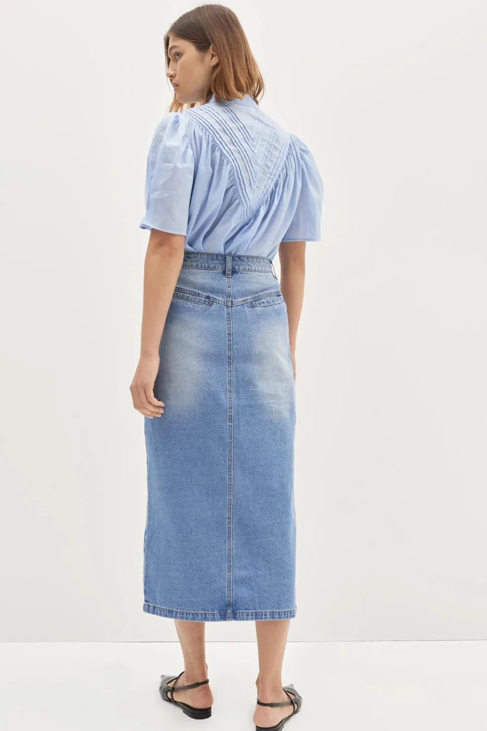 Blanca Denim Skirt | Blue