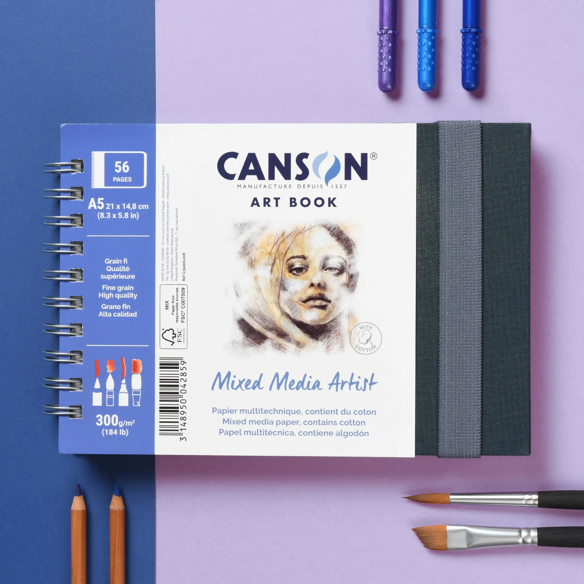 Canson Mixed Media Artist Art Book