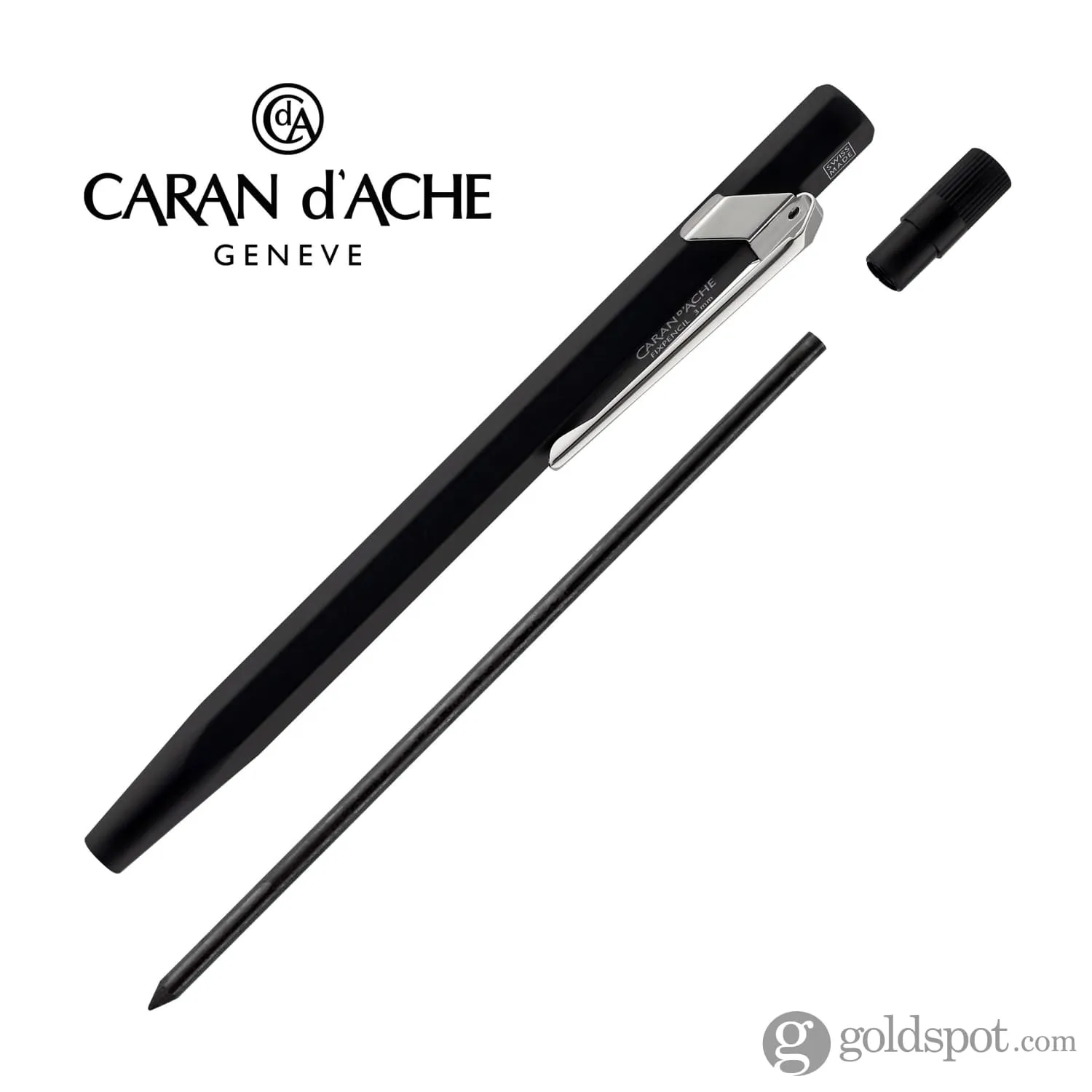 Caran d'Ache Fixpencil Mechanical Pencil in Black - 3mm