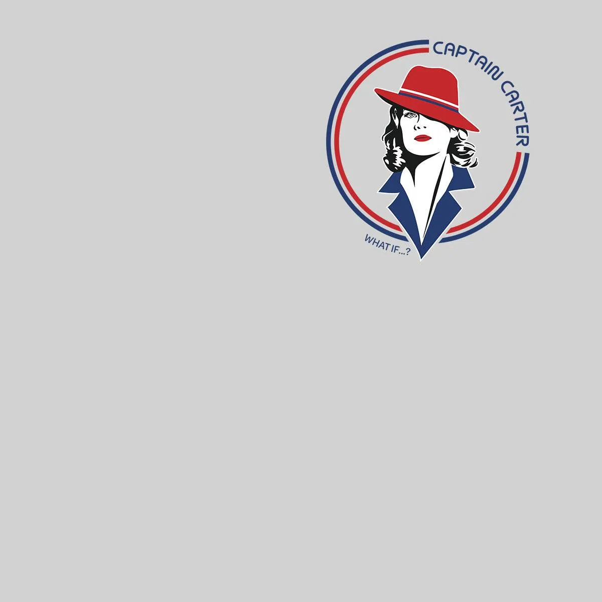 Carter Captain Pocket Logo Marvel Super Hero Unisex Tank Top