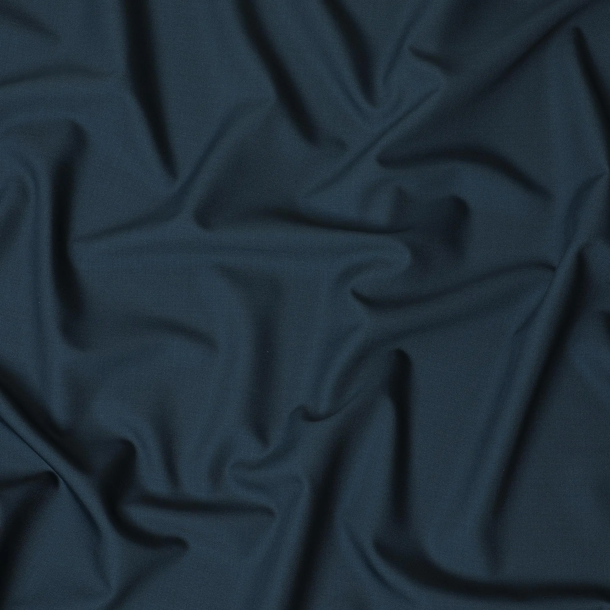 Castleton green Premium plain English super 140's blended wool and cashmere suiting fabric-D10925