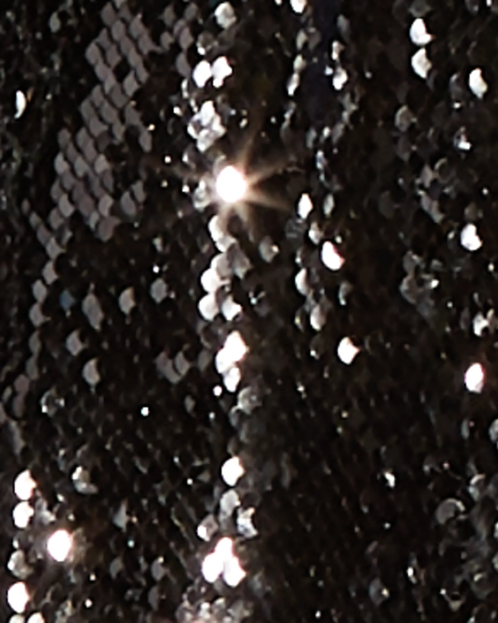 Clara Sequin Tank | Black