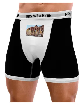 Colorado Mountain Spires Mens Boxer Brief Underwear