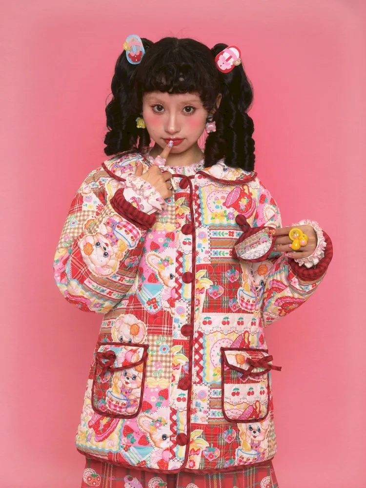 Cotton Loose Warm Quilted Jacket【s0000011179】
