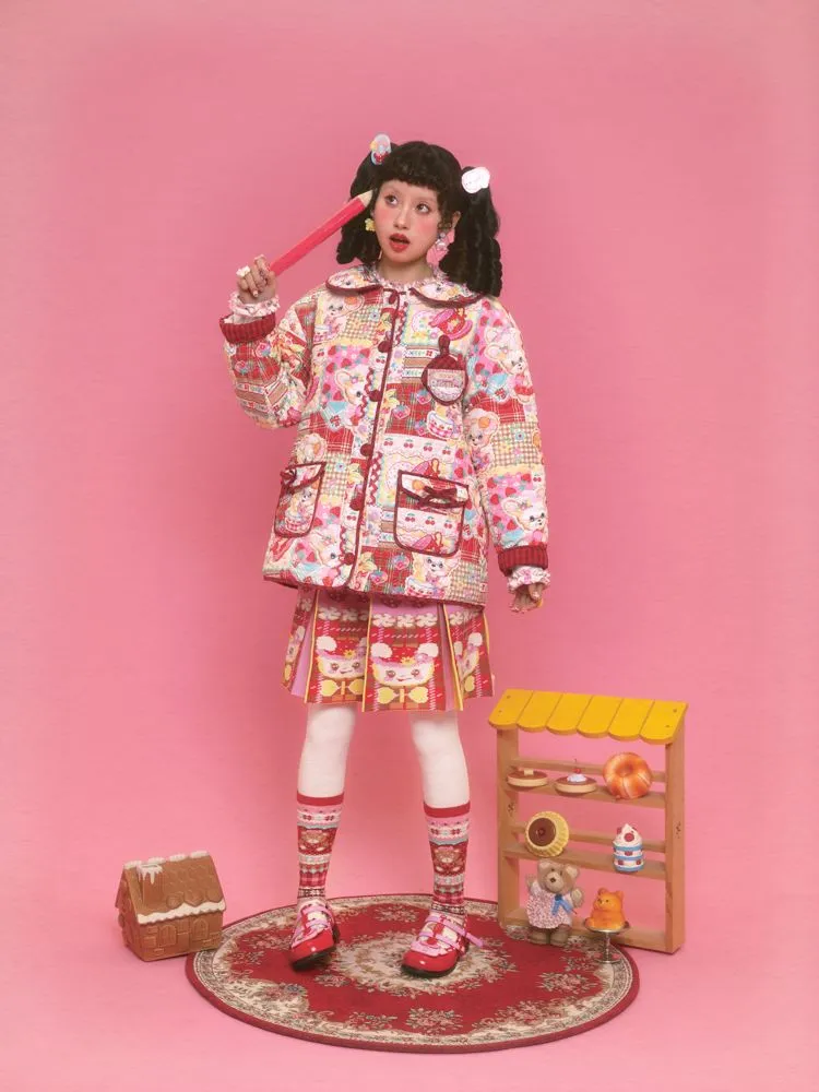 Cotton Loose Warm Quilted Jacket【s0000011179】