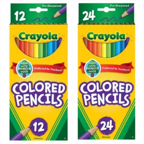 Crayola Colored Pencils 12 and 24 Pcs.