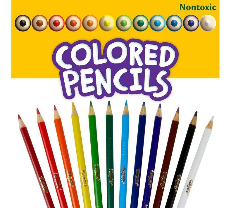 Crayola Colored Pencils 12 and 24 Pcs.