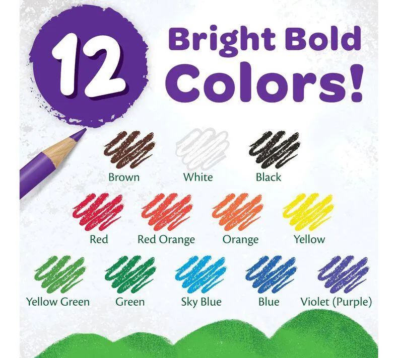 Crayola Colored Pencils 12 and 24 Pcs.