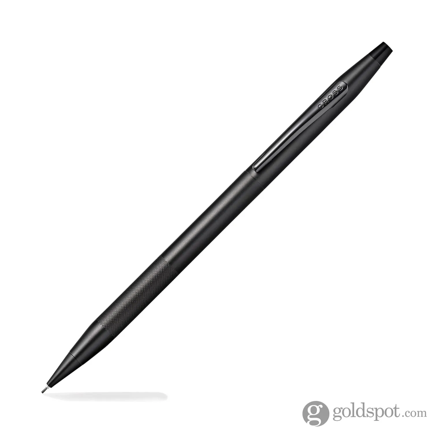Cross Classic Century Ballpoint Pen & 0.7mm Mechanical Pencil Set in Black PVD with Micro Knurl Grip